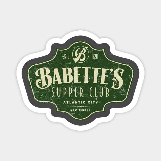 Babette's Supper Club Magnet by MindsparkCreative