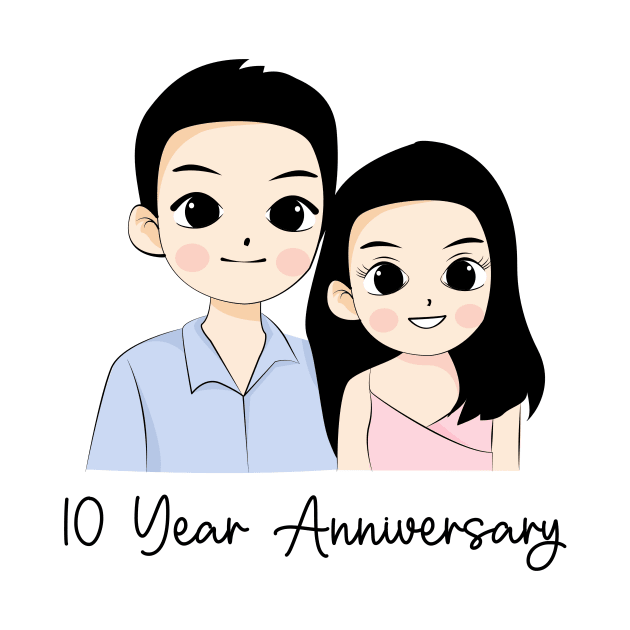 10 year anniversary by BINTSTUDIO