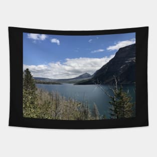 Lake in Glacier National Park Tapestry