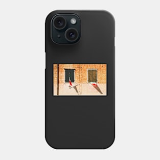 Italian Flags on Rural Building Phone Case