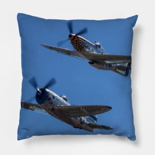 P-51D Mustang and P-47D Thunderbolt Pillow