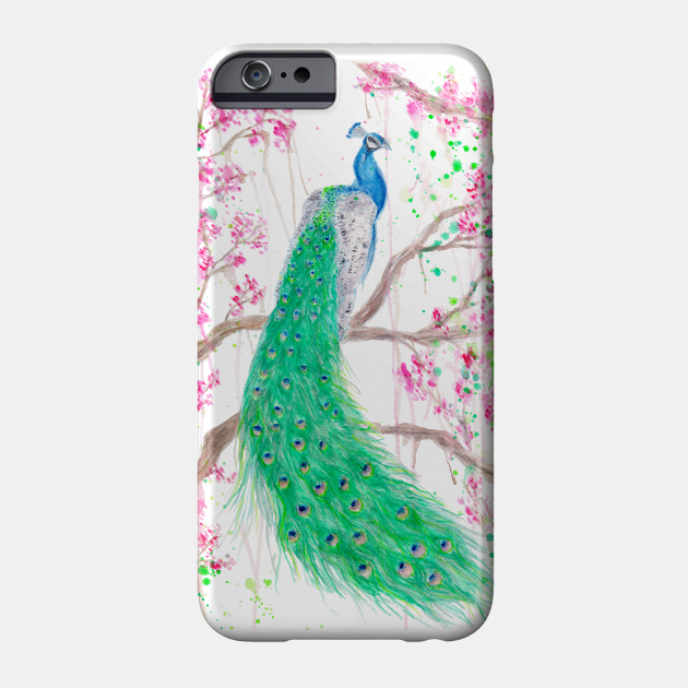 Peacock Animal Phone Case Teepublic Au
