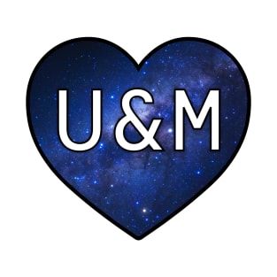 Initials - U & M (Space) T-Shirt