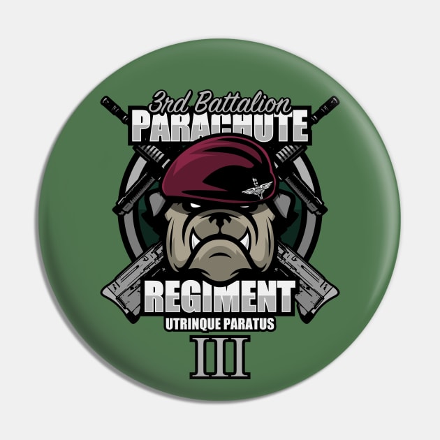 Parachute Regiment - 3rd Battalion Pin by TCP