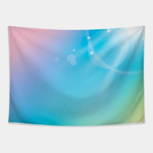 Rainbow Rays of Light Tapestry