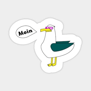 Moin, seagull Magnet