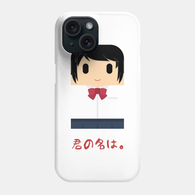 Kimi No Na Wa (Your Name) Mitsuha Chibi Phone Case by Geekthings