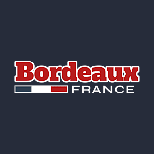 Bordeaux France Retro T-Shirt