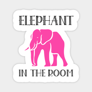 Elephant in the Room Magnet