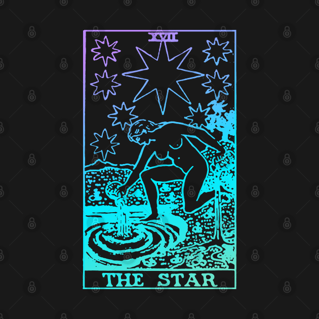 The Star Tarot Card Rider Waite Witchy by srojas26