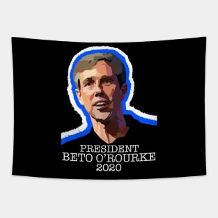 PRESIDENT BETO O'ROURKE 2020 (Ghost Version) Tapestry