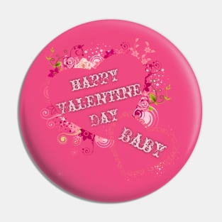 happy Valentine Day Pin