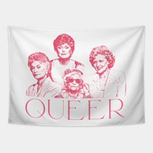 Queer / Golden Girls \ Gay Pride Design Tapestry