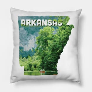ARKANSAS state design / Arkansas lover Pillow