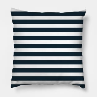 Classic Stripes - Navy + White Pillow