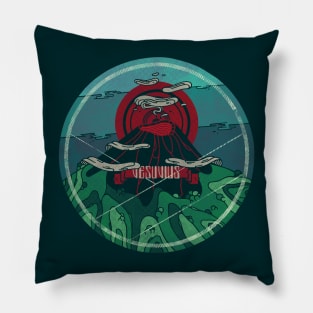 Mount Vesuvius Pillow