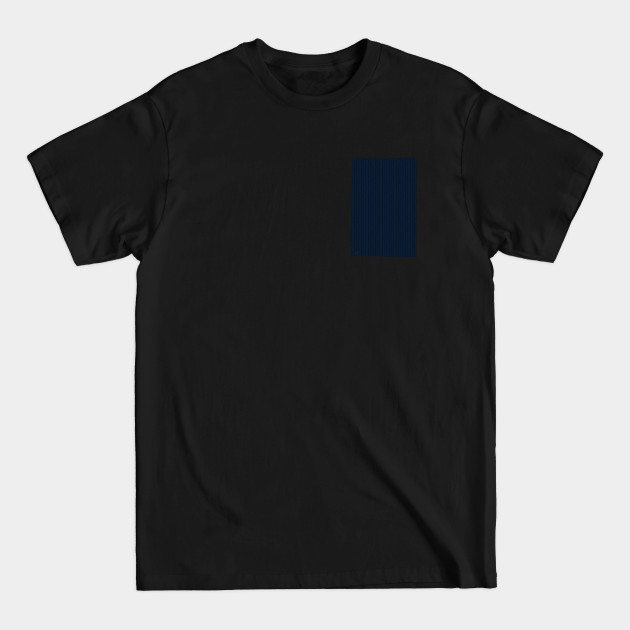 Disover SNJ - Minimalist style - Japanese tore paper - Rectangular Pocket - Midnight Blue color - Minimalism - T-Shirt