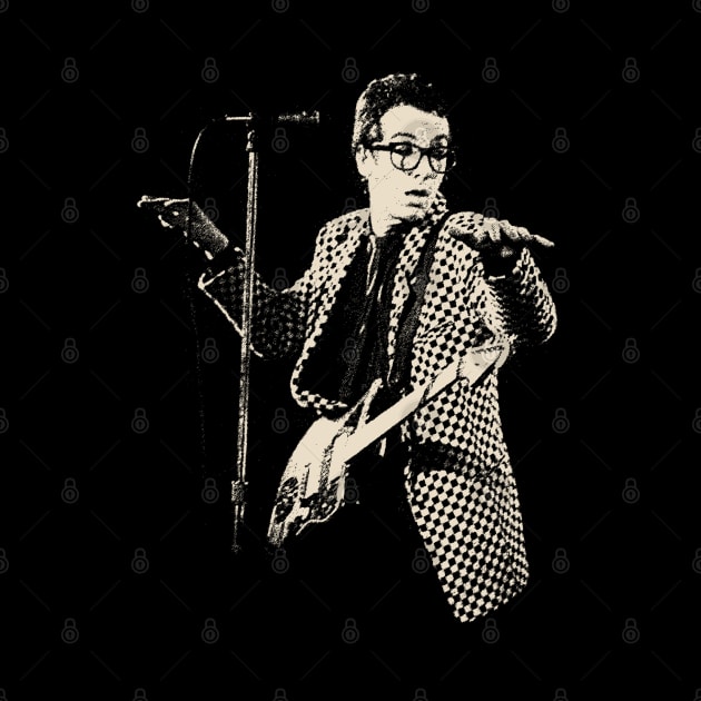 Elvis Costello by RetroPandora