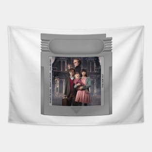 A Series of Unfortunate Events Game Cartridge Tapestry