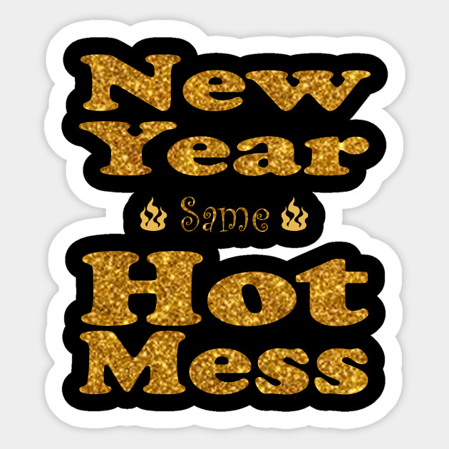 new year - New Year - Sticker