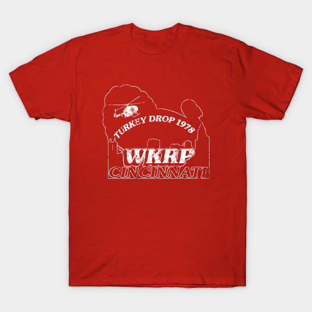 WKRP Turkey Drop Vintage - Wkrp - T-Shirt