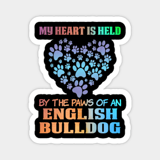 Cute english bulldog Magnet