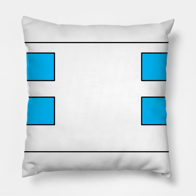 Original Diaper Emblem (Basic) Pillow by DiaperDemigod