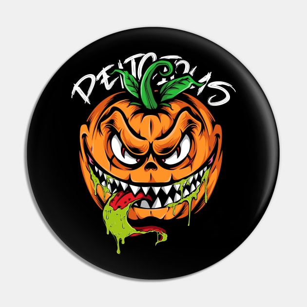 Delicious Halloween Pin by attire zone