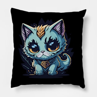 Mystic Kitty Pillow