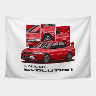 Mitsubishi Lancer Evolution Tapestry