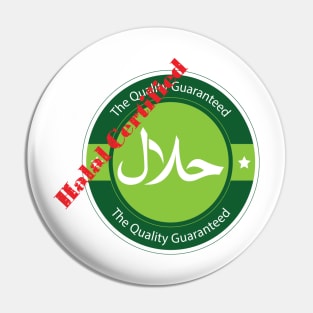 Halal Certified Pin