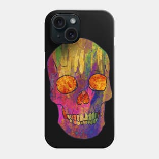 Psychedelic Skull Phone Case