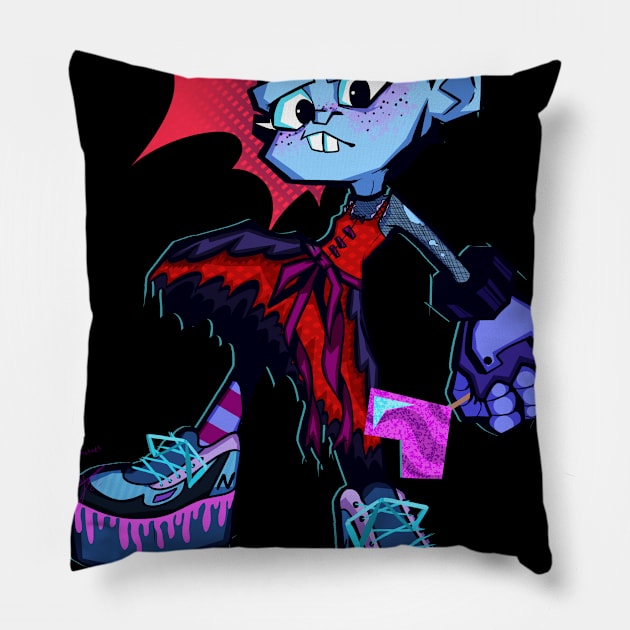 Nina Cortex Pillow by Fluffbot's Lair