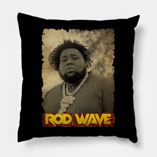 Rod Wave Vintage #3 Pillow