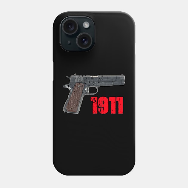 1911 PISTOL Phone Case by Cult Classics