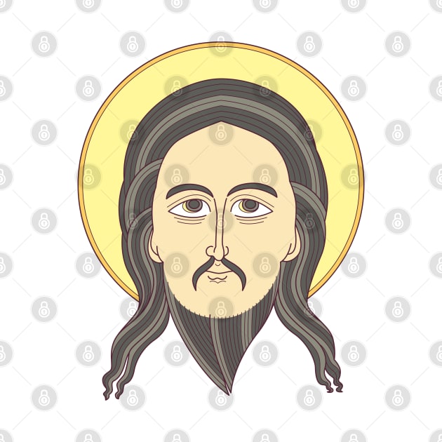 Jesus Icon by freshinkstain