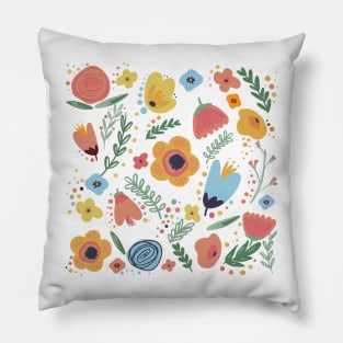 Spring Flowers Pillow