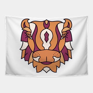 Vegan design Tapestry