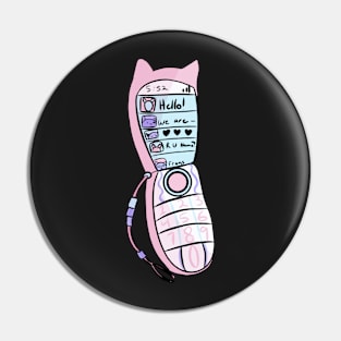 Kawaii fliphone Pin