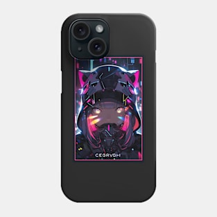 Anime Cat Girl | Quality Anime Design | Chibi Cat Girl Miaw | Manga Anime Art Phone Case