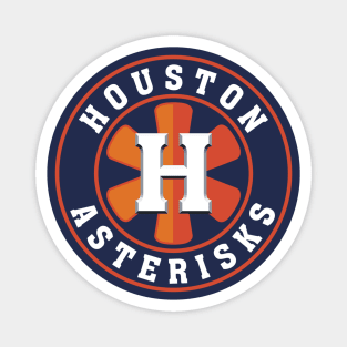 Houston Asterisks Baseball Team Logo Magnet