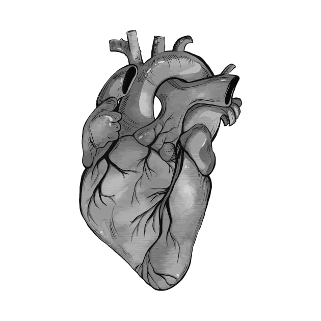 Image: Heart (grey) by itemful