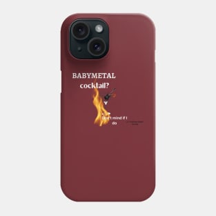 Babymetal cocktail (white text) Phone Case