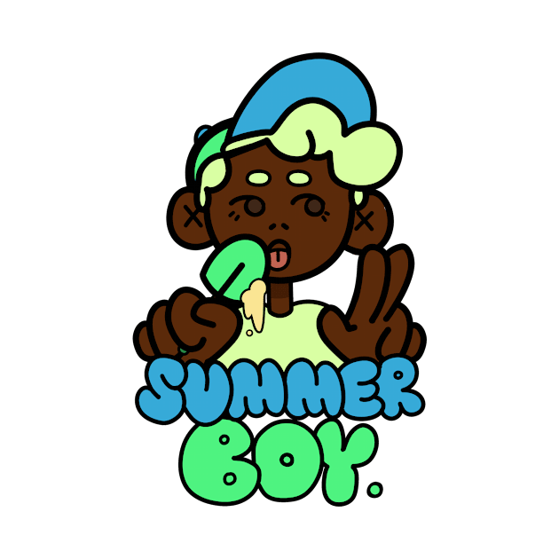 summer boy 3 ! by stickerjock