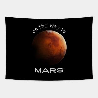 On The Way To Mars Tapestry