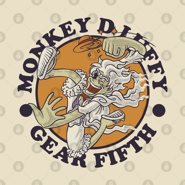 Funny Monkey D Luffy Gear Fifth by Judstore