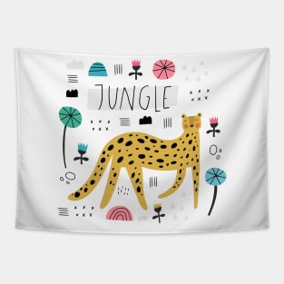 Leopard Jungle Tapestry