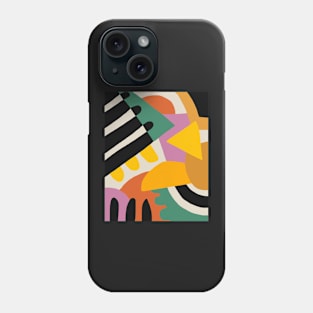 Abstract art print 80s style Phone Case