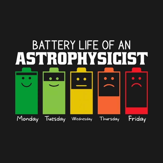 Battery Life Of An Astrophysicist by Stay Weird