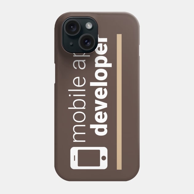 Mobile App Developer Phone Case by codewearIO